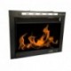 CROWN FIRE  Indoor real flame fireplace small fire heating fireplace insert wooden ball fireplace