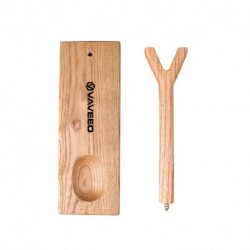VAVEEO  Pipe racks for tobacco pipes Wooden pipe holder-hand made of solid wood pipe holder-used especially for long pipes