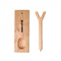 VAVEEO  Pipe racks for tobacco pipes Wooden pipe holder-hand made of solid wood pipe holder-used especially for long pipes