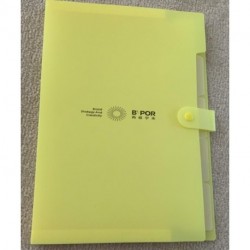 BRAND STRATEGY AND CREATIVITY BIPOR  Folder file manager available for A4 paper extensions (yellow)