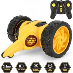 Joaaea RC Car Toys, Stunt Car for Kids, Remote Control Car 360 Rotation, Bumble Bee Lightning, Rock Crawler, Gifts for Boys Girls