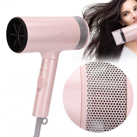 Kaynway 1500W Electric Hair Dryer, Professional Salon Hair Dryer Negative Ion Foldable Blow Dryer Household Hair Care Drying Tool Hand Held Hair Dryer for Long Short Hair(US 110V)