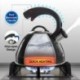 HINC ITUR AD ASTRA Tea Kettle, Teapot Stovetop Whistling Kettle, Stainless Steel, 2.63-Quart, Black