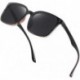 Vasgel Ultralight TR90 Polarized sunglasses,HD Polarized Lens,100% UV400 Protection Stylish Design,Men/Women
