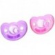 Neworld Gumdrop Newborn Pacifiers, 0-3 Months 2pk