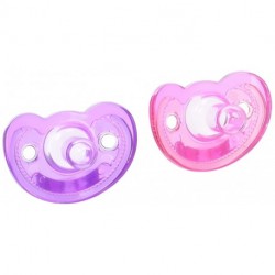 Neworld Gumdrop Newborn Pacifiers, 0-3 Months 2pk