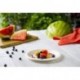 Tuzueu 100% Compostable 9 Inch Heavy-Duty Plates [125 Pack] Eco-Friendly Disposable Sugarcane Paper Plates