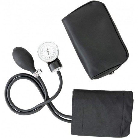 ZYOUO Manual Blood Pressure Cuff - Adult Large Medical Deluxe Aneroid Sphygmomanometer - Nurses BP Monitor with Durable Carrying case – Black