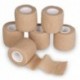 Yeekue Self Adherent Cohesive Bandages Wrap 2" x 5 Yards, 6Rolls, Medical Tape for Skin, Elastic Adhesive Tape Breathable for Stretch Athletic，Ankle Sprains & Swelling, Sports，First Aid