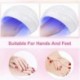 HOVOBO Nail Dryer 36W UV LED Nail Lamp, Gel Polish Nail Light for Manicure Pedicure Professional Salon Protable USB Curing Lamp with 3 Timer Setting
