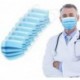Lenoma Face Masks Medical Grade Disposable Mask 50PCS, Breathable 3 Ply Blue Hospital Protective Safety Face Mask With Adjustable Earloops for Men
