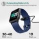RTZHGU Smart Watch, Fitness Tracker with Heart Rate Monitor, Activity Tracker with 1.3 Inch Touch Screen, IP68 Waterproof Pedometer Smartwatch with Sleep Monitor, Step Counter for Women and Men