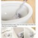 AISIKU Slim Compact Bathroom Toilet Bowl Brush for Bathroom Stroage - Toilet Brush Sturdy, Eco Plastic Handle,Deep Cleaning and Gap Brushes Cleaner (1 Toilet Brush Without Holder)