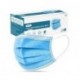 LQNOCD Medical Grade Face Mask 50 Pcs, 3-Layer Non Woven Disposable Masks with Earloop and Metal Nose Strip, Breathable Adults Mask for Family Personal Care