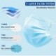 LQNOCD Medical Grade Face Mask 50 Pcs, 3-Layer Non Woven Disposable Masks with Earloop and Metal Nose Strip, Breathable Adults Mask for Family Personal Care