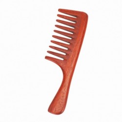 AQEGIH Hair Comb for Detangling - Anti Static Wooden Comb for Women,Men - Wide Tooth Wood Comb for Curly Hair - 100% Natural Sandalwood