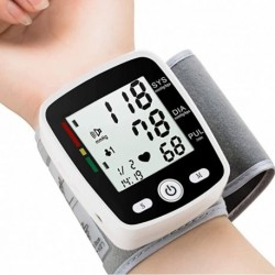 BXTCGD Blood Pressure Monitor Automatic BP Meter 2x90 Reading Memory with LCD Display USB Charging 5.3-7.7in Adjustable Cuff