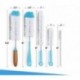 suwei Bottle Brush Cleaner 5 Pack - Long Water Bottle and Straw Cleaning Brush - Kitchen Wire Scrub Set for Washing, Wine Decanter, Baby, Kombucha, Pipes, Hydro Flask Tumbler, Sinks, Beer Brewing Supplies