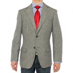Men's Camel Hair Blazer Modern Fit Suit Jacket[sample]