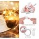 CLDRHD Fairy Lights, 12 Pack LED Fairy String Lights Battery Operated String Lights Waterproof, 20 LEDs Flexible Firefly Starry Moon Lights for Wedding Bedroom Jars Festival Decoration Warm White