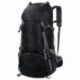 MIZHCR 50L(45+5) Waterproof Hiking Backpack - Outdoor Sport Daypack with Rain Cover