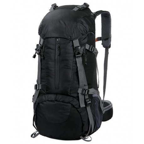 MIZHCR 50L(45+5) Waterproof Hiking Backpack - Outdoor Sport Daypack with Rain Cover