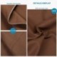 AMIBFC 2 Pack Microfiber Pillowcases, Envelope Closure, Ultra Soft and Premium Quality, 20" x 30" (Coffee, Queen)