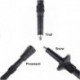 PAJLHG Travel Folding Trekking Hiking Pole with Carrying Case,Collapsible Cane Adjustable Walking Stick Portable Mobility Aid for Women Men Hikers Gift,Black