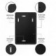  XCAEGV Rectangle Metal Frame Wall Mirror for Bathroom 18 x 24 Inch Wall Mounted Vanity Mirror Rounded Corner Black Frame Decorative Mirrors for Bedroom