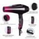ETRUMN Professional Hair Dryer with Blue Light Far Infrared Negative Ionic 3500W Blow Dryer Fast Drying Heat Hairdryer Powerful Home Salon Hair Dryers with Attachment