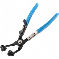ZXUNACC 45° Hose Clamp Plier Car Pipe Angled Flat Band Hose Clamp Pliers Angled Swivel Jaw Locking Automobile Water Pipe Pliers Fuel Coolant Clip
