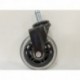 HOSALI Office Chair Wheels - Office Chair Wheel Replacement Rubber Chair casters for Hardwood Floors and Carpet -Universal fit