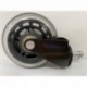 HOSALI Office Chair Wheels - Office Chair Wheel Replacement Rubber Chair casters for Hardwood Floors and Carpet -Universal fit