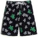 IYQCXF Mens Swim Trunks Long, Quick Dry Mens Boardshorts, 9 Inches Inseam Mens Bathing Suits with Mesh Lining