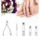 Yorkaan Manicure, Pedicure Kit, Nail Clippers, Professional Grooming Kit, Nail Tools with Luxurious Travel Case, 12 pieces