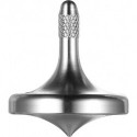 ASXCFE Stainless Steel Metal Spinning Top Gyro,Decompression Leisure Toys,Continue to Rotate for More Than 5 Minutes (Evolution Version Stainless Steel-Silver)