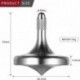 ASXCFE Stainless Steel Metal Spinning Top Gyro,Decompression Leisure Toys,Continue to Rotate for More Than 5 Minutes (Evolution Version Stainless Steel-Silver)