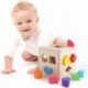 BYUQDF Shape Sorter Toy My First Wooden 12 Building Blocks Geometry Learning Matching Sorting Gifts Didactic Classic Toys for Toddlers Baby Kids 2 3 Years Old