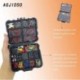 AGJIDSO 220 Pcs Fishing Tackle Kit, Fishing Terminal Tackle Set Included Fishing Hooks, Swivels, Connector, Weights, Fishing Space Bean, Luminous Gourds, Suitable for Freshwater & Saltwater Fishing
