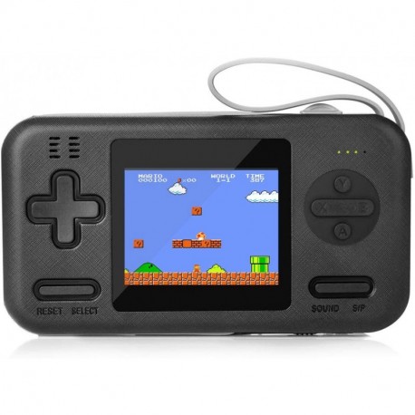 AYCXTZ Handheld Game Console and Portable Charger, 416 Classic FC Games with 8000mAh Fast Charge Power Bank, 48H Play Time, 2.8” Color LCD Retro Game Player, Built-in Cables for iPhone, Samsung and More