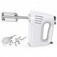 Hand Mixer Electric egg beater, Tikaii 180W Multi-speed Hand Mixer with Turbo Button, Easy Eject Button and 5 Attachments (Beaters, Dough Hooks, and Whisk)