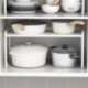 UUluhao Cupboard Stand Spice Rack, Cabinet Pantry Shelf, Organization and Storage For Kitchen Bathroom 