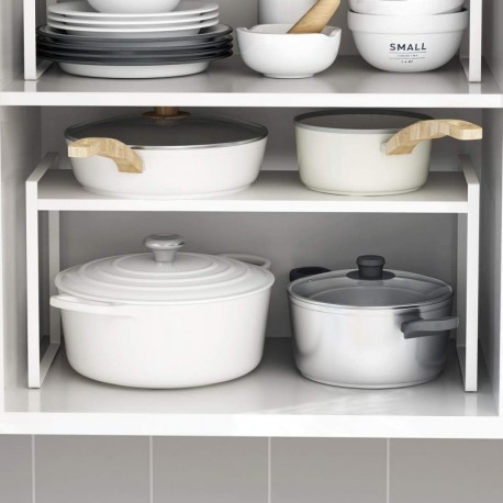 UUluhao Cupboard Stand Spice Rack, Cabinet Pantry Shelf, Organization and Storage For Kitchen Bathroom 