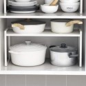 UUluhao Cupboard Stand Spice Rack, Cabinet Pantry Shelf, Organization and Storage For Kitchen Bathroom 