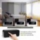 Ksbuul Modern Digital Alarm Clock, with USB Port for Charging, Voice Recording, 3 Brightness, 8 Alarm Sounds & 3 Alarm Volume, Small Led Desk Clock for Kids, Bedroom, Home, Office (Black)