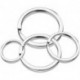 Keychain Clip with Key Ring, Hclian 4pcs Key Chain Clip Hook with 16Pcs Key Rings for Car Keys, Dog Tag and Key Chain (Assorted Sizes)
