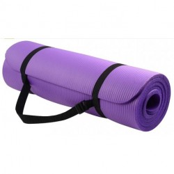 GELGE GoYoga All-Purpose 1/2-Inch Extra Thick High Density Anti-Tear Exercise Yoga Mat with Carrying Strap