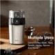 Electric Coffee Grinder, Fenmor Stainless Steel Spice Grinder Coffee Bean Grinder with 2 Removable Blade Bowls, 70g/12 Cups Large Capacity, 200W Great Power, Dry Wet Grinders for Nuts Seed Grains